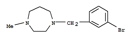 1H-1,4-Diazepine,1-[(3-bromophenyl)methyl]hexahydro-4-methyl-