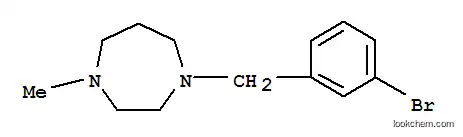 Molecular Structure of 414885-80-6 (1-(3-bromobenzyl)-4-methylperhydro-1,4-diazepine)