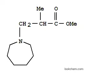 Molecular Structure of 4151-05-7 (methyl hexahydro-alpha-methyl-1H-azepine-1-propionate)