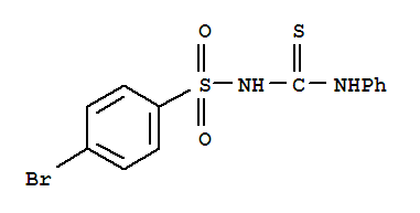 42113-68-8,4-bromo-N-(phenylcarbamothioyl)benzenesulfonamide,NSC131970