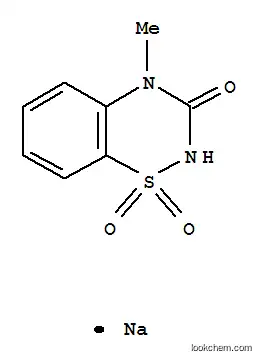 Molecular Structure of 42140-55-6 (4-Methyl-2H-1,2,4-benzothiadiazin-3(4H)-one-1,1-dioxidesodiumsalt)