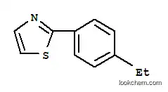 Molecular Structure of 42156-17-2 (Thiazole,2-(4-ethylphenyl)-)