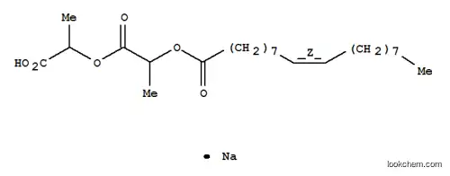 Molecular Structure of 42415-80-5 (sodium 2-(1-carboxylatoethoxy)-1-methyl-2-oxoethyl oleate)