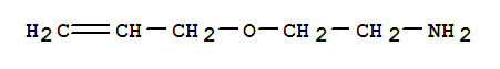 43081-82-9,2-(prop-2-en-1-yloxy)ethanamine,Ethanamine, 2-(2-propenyloxy)- (9CI); Allyl(2-aminoethyl) ether; NSC 93250