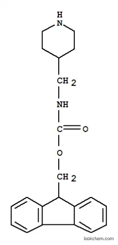 Molecular Structure of 441295-75-6 (4-N-FMOC-AMINOMETHYL PIPERIDINE)