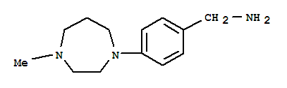 4-(4-Methylperhydro-1,4-diazepin-1-yl)benzylamine