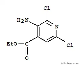 Molecular Structure of 458543-81-2 (3-AMINO-2,6-DICHLOROPYRIDINE-4-CARBOXYLIC ACID METHYL ESTER)