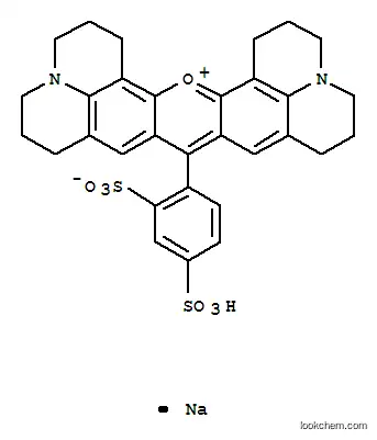 Molecular Structure of 465544-24-5 (1H,5H,11H,15H-XANTHENO[2,3,4-IJ:5,6,7-I'J']DIQUINOLIZIN-18-IUM, 9-(2,4-DISULFOPHENYL)-2,3,6,7,12,13,16,17-OCTAHYDRO-, INNER SALT, SODIUM SALT)