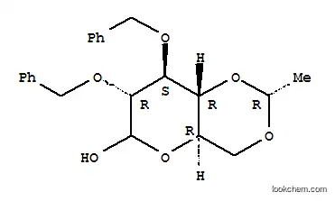 Molecular Structure of 471863-88-4 (2,3-DI-O-BENZYL-4,6-O-ETHYLIDENE-D-GLUCOPYRANOSE)