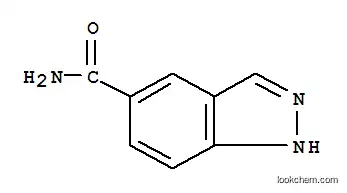 Molecular Structure of 478829-34-4 (1H-Indazole-5-carboxamide(9CI))