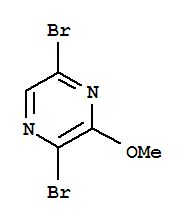 Molecular Structure of 489431-66-5 (Pyrazine, 2,5-dibromo-3-methoxy-)