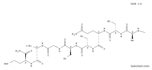 Molecular Structure of 491851-53-7 (HEMOKININ 1 (HUMAN))