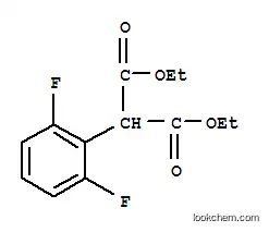 Molecular Structure of 491860-05-0 (DIETHYL 2-(2,6-DIFLUOROPHENYL)MALONATE)