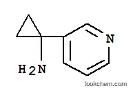 Molecular Structure of 503417-38-7 (1-Pyridin-3-yl-cyclopropylamine)