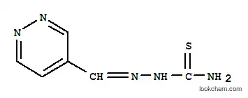 Molecular Structure of 50901-52-5 (pyridazine-4-carbaldehyde thiosemicarbazone)