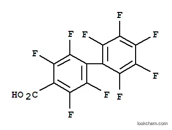Molecular Structure of 5121-91-5 ([1,1'-Biphenyl]-4-carboxylicacid, 2,2',3,3',4',5,5',6,6'-nonafluoro-)