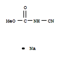 Carbamicacid,N-cyano-,methylester,sodiumsalt(1:1)