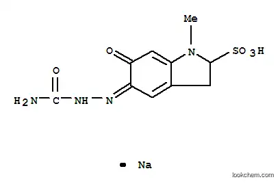 Molecular Structure of 51460-26-5 (Carbazochrome sodium sulfonate)