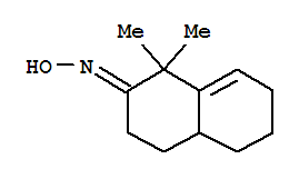 2(1H)-Naphthalenone, 3,4,4a,5,6,7-hexahydro-1,1-dimethyl-, oxime