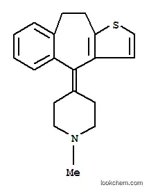 Molecular Structure of 5189-11-7 (Pizotifen Malate)