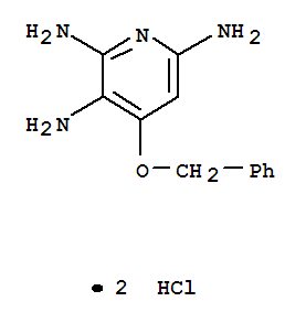 53995-24-7,4-(benzyloxy)pyridine-2,3,6-triamine,2,3,6-Pyridinetriamine,4-(phenylmethoxy)-, dihydrochloride (9CI)