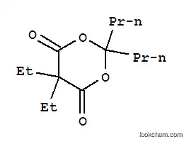Molecular Structure of 5408-18-4 (5,5-diethyl-2,2-dipropyl-1,3-dioxane-4,6-dione)