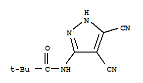 54385-55-6,N-(4,5-dicyano-1H-pyrazol-3-yl)-2,2-dimethylpropanamide,NSC172929