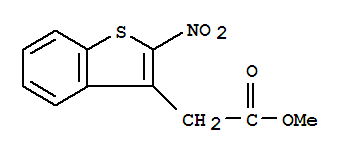 5453-73-6,methyl (2-nitro-1-benzothiophen-3-yl)acetate,NSC18871
