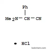 Molecular Structure of 5537-53-1 (Dimethylamino-phenyl-acetonitrile hydrochloride)