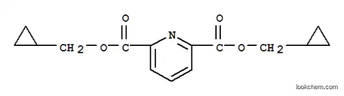 Molecular Structure of 56301-13-4 (2,6-Pyridinedicarboxylicacid, 2,6-bis(cyclopropylmethyl) ester)