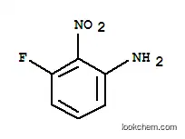 Molecular Structure of 567-63-5 (3-FLUORO-2-NITROANILINE)