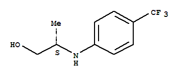 1-Propanol,2-[[4-(trifluoromethyl)phenyl]amino]-, (2S)-