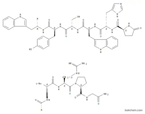 Molecular Structure of 57773-63-4 (Triptorelin)