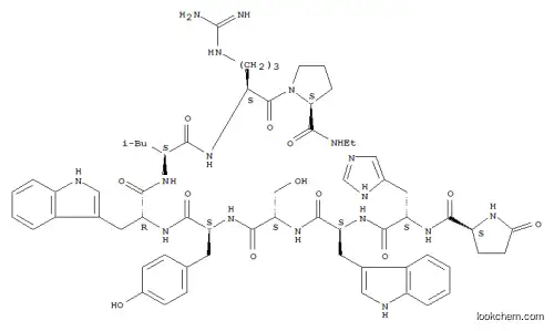 Molecular Structure of 57773-65-6 (Deslorelin)