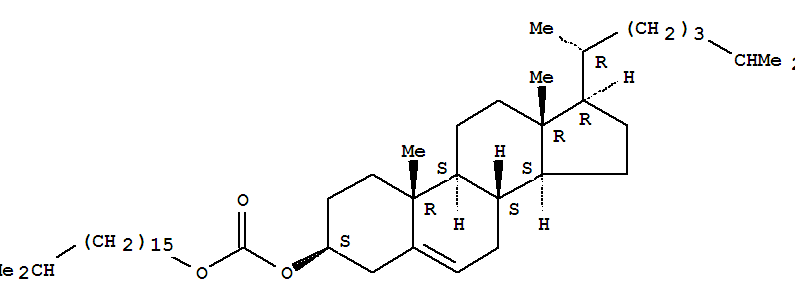 Cholest-5-en-3-ol(3b)-, 16-methylheptadecyl carbonate (9CI)