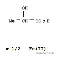 Molecular Structure of 5905-52-2 (Ferrous lactate)