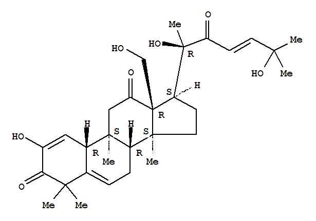 19-Norlanosta-1,5,23-triene-3,12,22-trione,2,18,20,25-tetrahydroxy-9-methyl- (8CI)