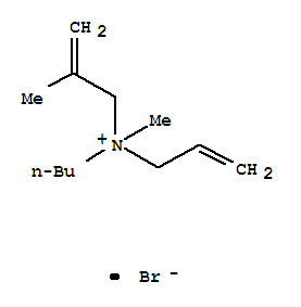 Ammonium,allylbutylmethyl(2-methylallyl)-, bromide, (+)- (8CI)