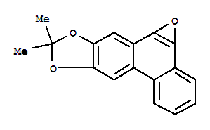 Oxireno[9,10]phenanthro[3,2-d][1,3]dioxole,8,8-dimethyl-