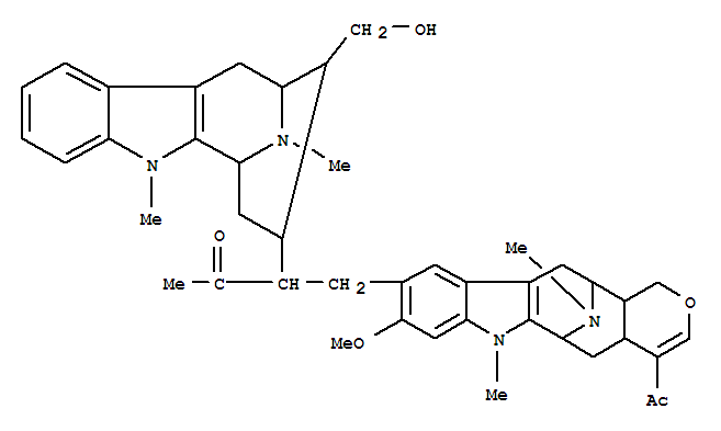 2-Butanone,4-[(4aR,6S,13S,13aR)-4-acetyl-1,4a,5,6,7,12,13,13a-octahydro-9-methoxy-7,14-dimethyl-6,13-iminopyrano[3',4':5,6]cyclooct[1,2-b]indol-10-yl]-3-[(6R,8S,9S,10R)-6,7,8,9,10,11-hexahydro-9-(hydr