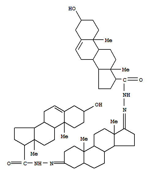 Androst-5-ene-17b-carboxylicacid, 3a-hydroxy-, 5a-androstane-3,17-diylidenedihydrazide (7CI,8CI)