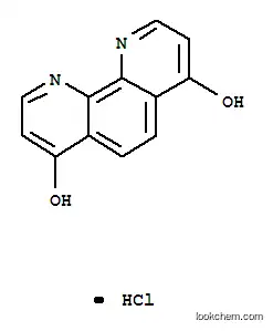 Molecular Structure of 61626-11-7 (4,7-DIHYDROXY-1,10-PHENANTHROLINE HYDROCHLORIDE)