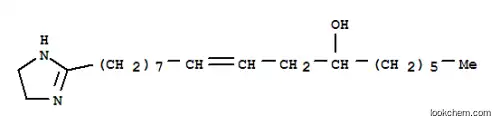 Molecular Structure of 61792-30-1 (17-(4,5-dihydro-1H-imidazol-2-yl)heptadec-9-en-7-ol)