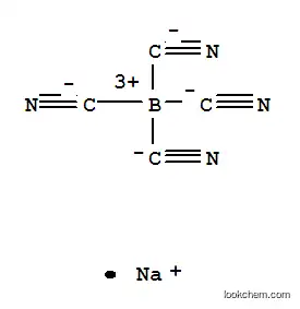 Molecular Structure of 623575-91-7 (Sodium tetracyanoborate)