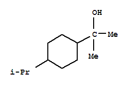Cyclohexanemethanol,a,a-dimethyl-4-(1-methylethyl)- cas  62435-07-8