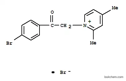 Molecular Structure of 6275-90-7 (1-(4-bromophenyl)-2-(2,4-dimethylpyridin-1(2H)-yl)ethanone)