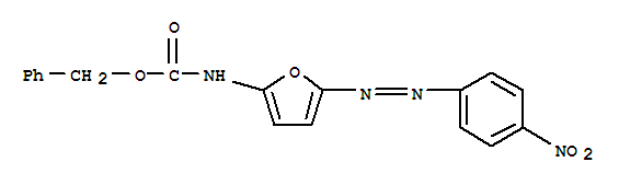 Carbamic acid, [5-[(4-nitrophenyl)azo]-2-furanyl]-,phenylmethyl ester (9CI)