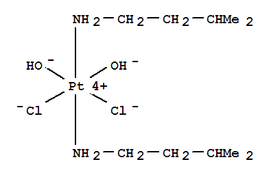 Platinum,dichlorodihydroxybis(3-methyl-1-butanamine)-,(OC-6-33)- cas  62928-14-7