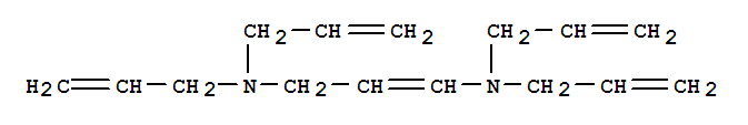 6303-02-2,1-Propene-1,3-diamine,N1,N1,N3,N3-tetra-2-propen-1-yl-,1-Propene-1,3-diamine,N,N,N',N'-tetraallyl- (6CI,8CI); NSC 42203