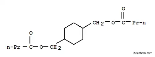 Molecular Structure of 6308-20-9 (cyclohexane-1,4-diyldimethanediyl dibutanoate)